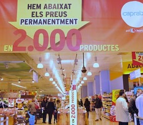 Los supermercados bajan sus precios